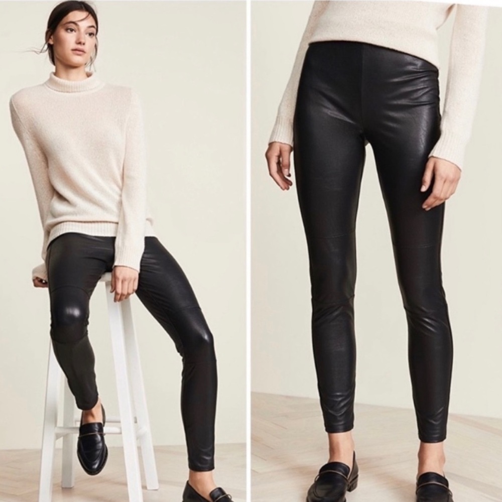 Splendid Vegan Leather Leggings